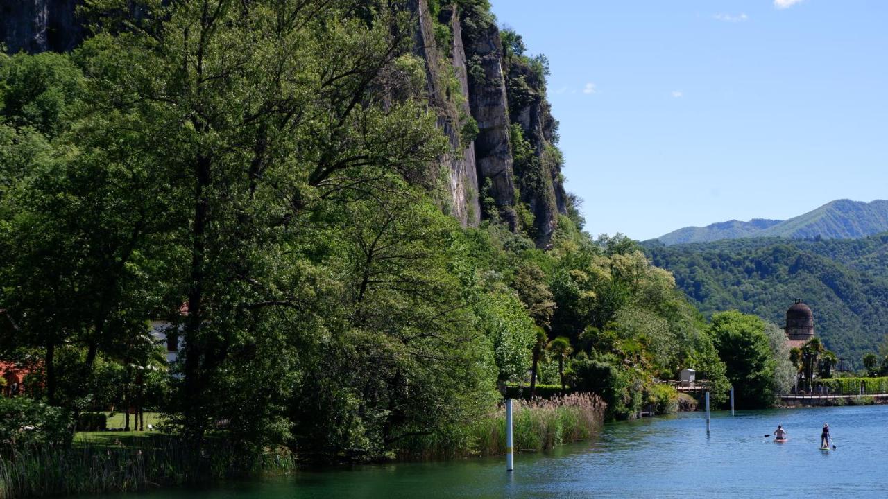 Lavena - Lake & Mountain Apartments ラヴェーナ・ポンテ・トレーザ エクステリア 写真