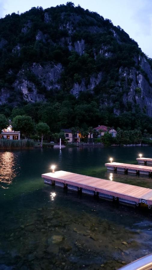 Lavena - Lake & Mountain Apartments ラヴェーナ・ポンテ・トレーザ エクステリア 写真
