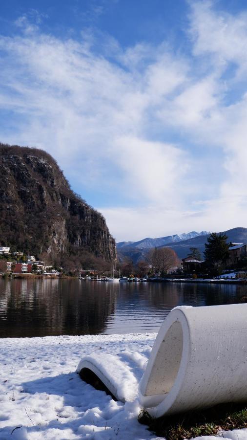 Lavena - Lake & Mountain Apartments ラヴェーナ・ポンテ・トレーザ エクステリア 写真